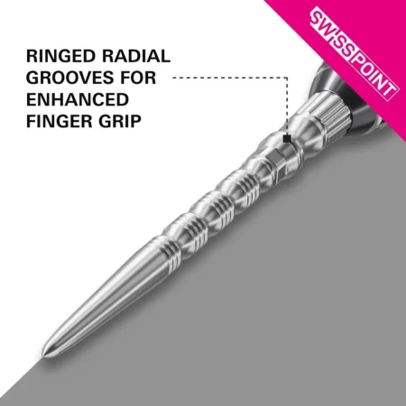Target - darts Kovové hroty - Swiss Points - Signature TRB - Silver - 30 mm