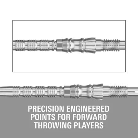 Target - darts Kovové hroty - Swiss Points - Signature TRB - Silver - 30 mm