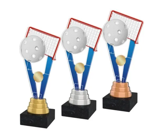 Akrylátová trofej ACUTM23 Výška cm: 26, Barva: zlato, Podstavec: černý