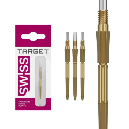 Target - darts Kovové hroty - Swiss Points - Elysian Archetype 43 - Gold - 30 mm