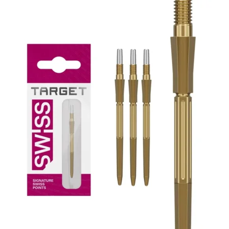 Target - darts Kovové hroty - Swiss Points - Elysian Archetype 43 - Gold - 30 mm