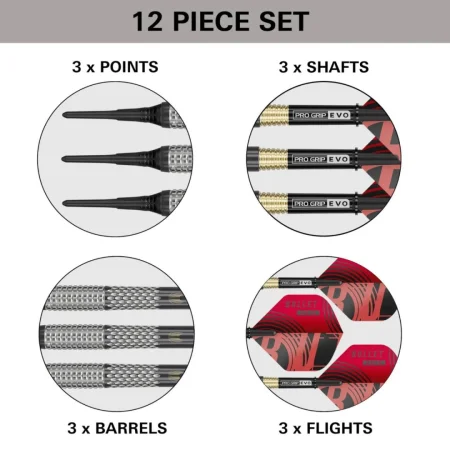 Target - darts Šipky Stephen Bunting Void G5 - 18g