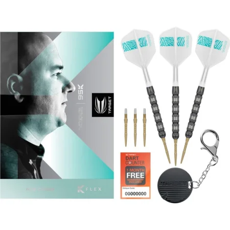 Target - darts Šipky Steel Rob Cross - 95K - Swiss Point - 21g
