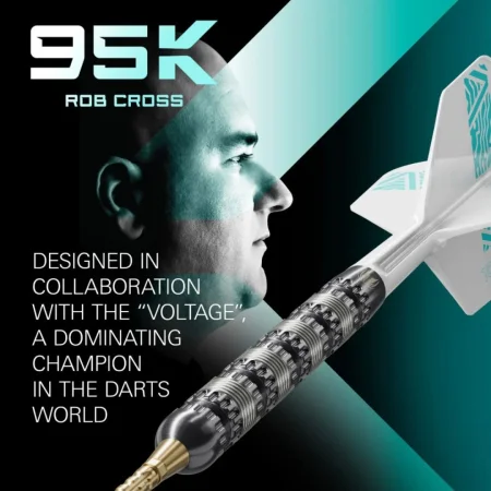 Target - darts Šipky Steel Rob Cross - 95K - Swiss Point - 21g