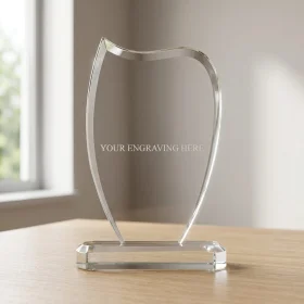 Skleněná trofej CR2026M11 Výška cm: 19