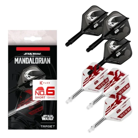 Target - darts Letky K-Flex - Star Wars - Mandalorian - No6 - Short - TRG410623 - Gift Set