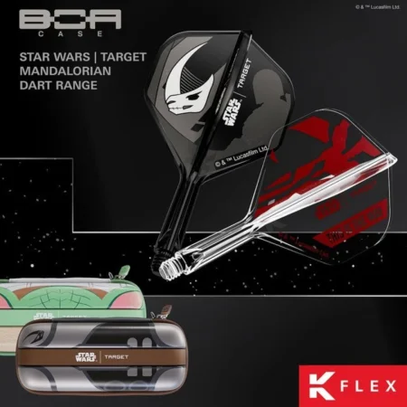 Target - darts Letky K-Flex - Star Wars - Mandalorian - No2 - Medium - TRG410622 - Gift Set