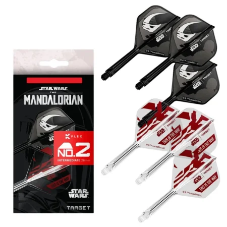 Target - darts Letky K-Flex - Star Wars - Mandalorian - No2 - Midi - TRG410621 - Gift Set