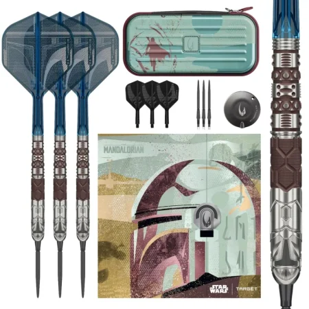 Target - darts Šipky Steel Star Wars - Mandalorian - Swiss Point - 22g