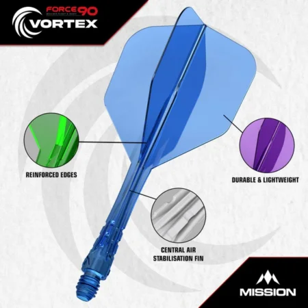 Mission Letky Force 90 Vortex - Standard No6 - Short - Neon Pink F5023