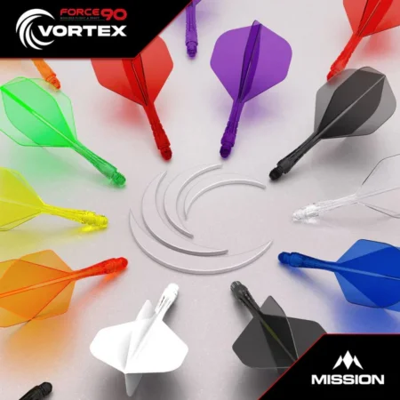 Mission Letky Force 90 Vortex - Standard No6 - Short - Neon Pink F5023