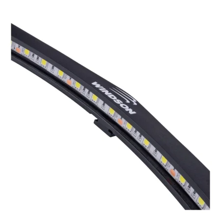 Windson Halo 90 - LED osvětlení sisalového terče