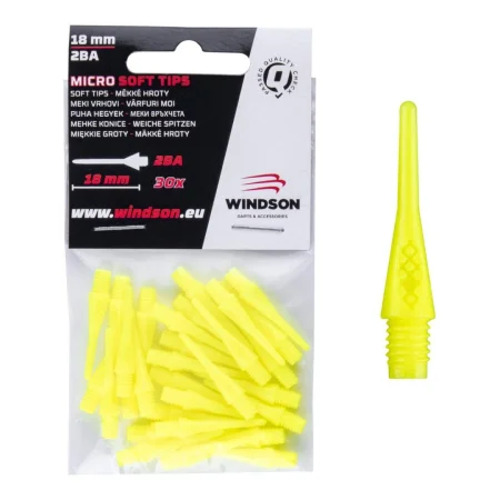 Windson Hroty soft - 18 mm - 30 ks - black