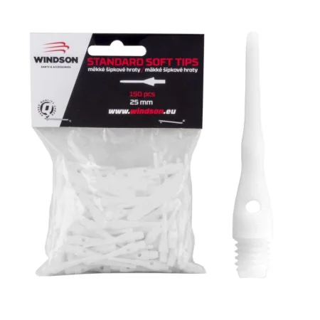 Windson Hroty soft - 25 mm - 150 ks - black
