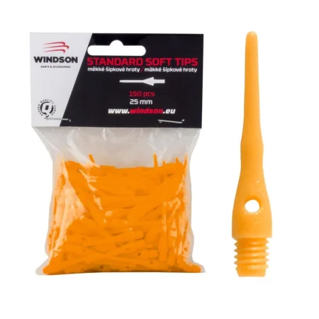 Windson Hroty soft - 25 mm - 150 ks - black