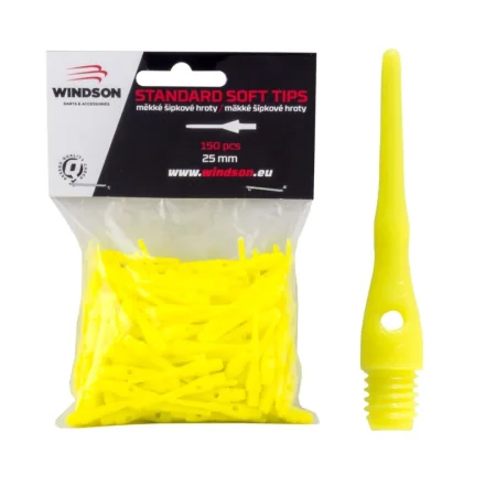 Windson Hroty soft - 25 mm - 150 ks - black