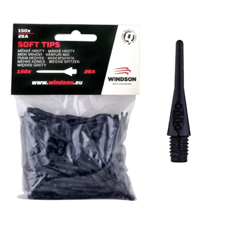 Windson Hroty soft - 18 mm - 150 ks - black