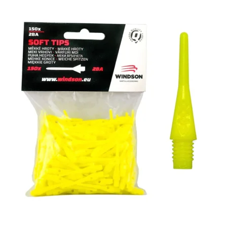 Windson Hroty soft - 18 mm - 150 ks - black