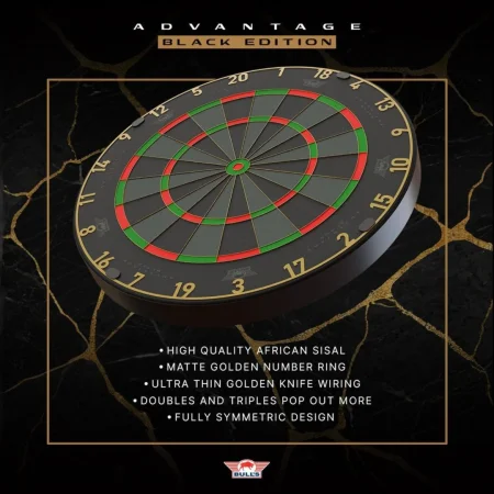 Bull's NL Sisalový terč Advantage Black