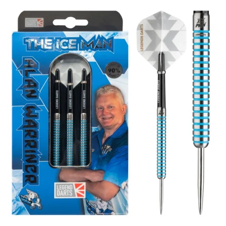 Legend Darts Šipky Steel The Iceman - Alan Warriner - 22g - Výprodej