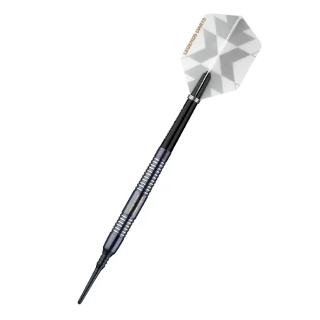 Legend Darts Šipky The Gentle - Mensur Suljovic - Black - 18g - Výprodej