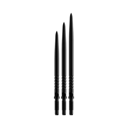 Bull's NL Kovové hroty - CP Points - Ringed Grip - Black - 32 mm