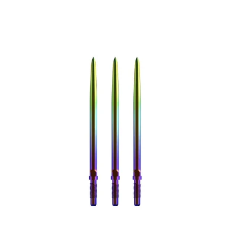 Bull's NL Kovové hroty - CP Points - Smooth - Rainbow - 36 mm