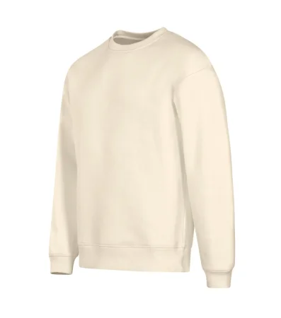 Mikina unisex Vibe Crew 430 - 4XL - mandlová