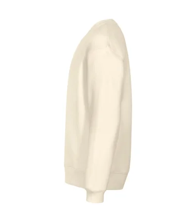 Mikina unisex Vibe Crew 430 - 4XL - mandlová