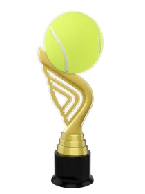 Akrylátová trofej ACTA001M3 | Tenis Výška cm: 27, Barva: bronz