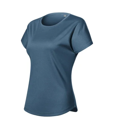 Tričko dámské Zoom 818 - L - tmavý denim melír