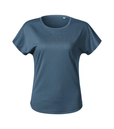 Tričko dámské Zoom 818 - L - tmavý denim melír