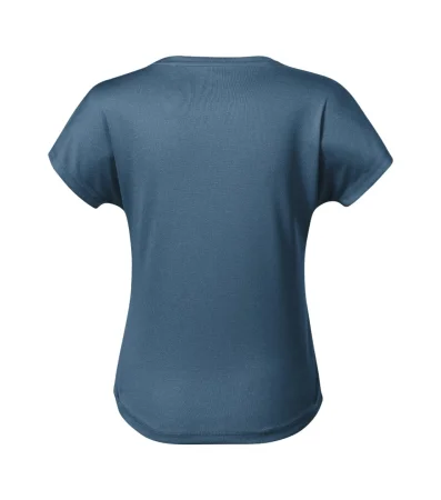 Tričko dámské Zoom 818 - L - tmavý denim melír