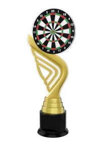 Akrylátová trofej ACTA001M6 Výška cm: 31, Barva: zlato