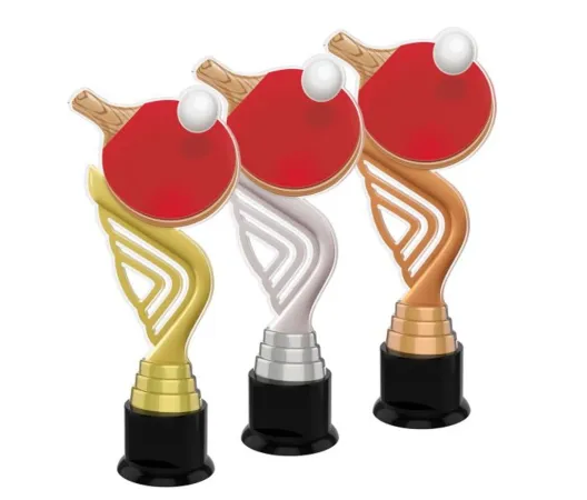 Akrylátová trofej ACTA001M18 Výška cm: 27, Barva: zlato