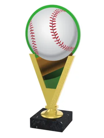 Akrylátová trofej AKEV001M5 | Baseball Barva: zlato