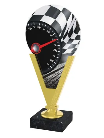 Akrylátová trofej AKEV001M7 | Motorsport Barva: stříbro