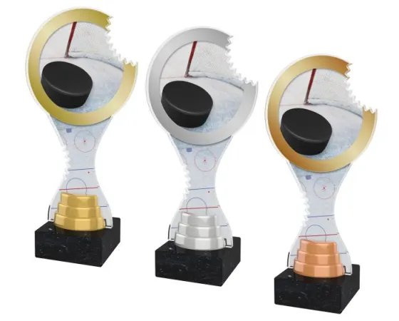 Akrylátová trofej ACBTM06 | Hokej Výška cm: 26,5, Barva: bronz