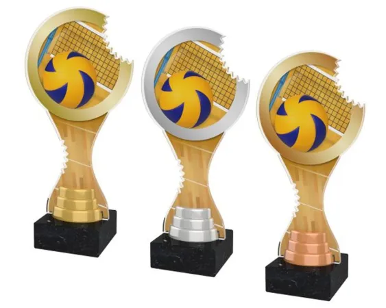 Akrylátová trofej ACBTM08 Výška cm: 25, Barva: zlato