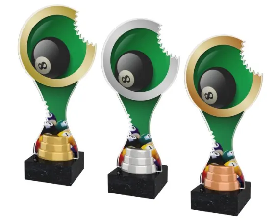 Akrylátová trofej ACBTM09 Výška cm: 26,5, Barva: zlato