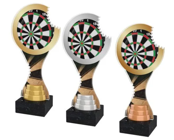 Akrylátová trofej ACBTM12 Výška cm: 26,5, Barva: zlato