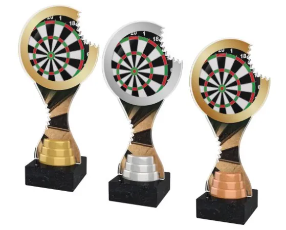 Akrylátová trofej ACBTM12 Výška cm: 26,5, Barva: zlato