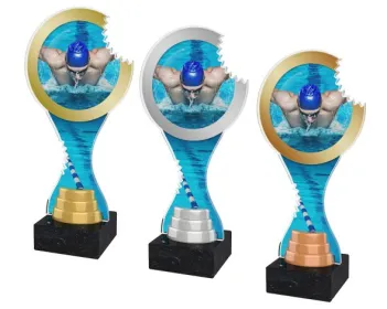 Akrylátová trofej ACBTM19 Výška cm: 26,5, Barva: zlato