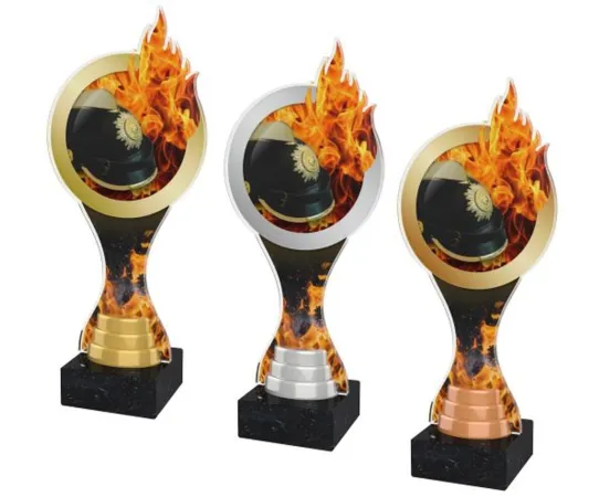 Akrylátová trofej ACBTM23 Výška cm: 26,5, Barva: zlato