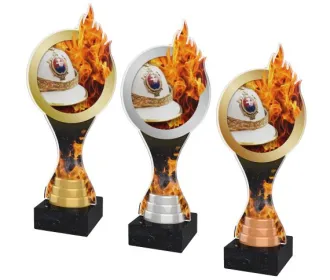 Akrylátová trofej ACBTM24 | Hasiči Výška cm: 26,5, Barva: bronz