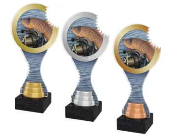 Akrylátová trofej ACBTM38 Výška cm: 23,5, Barva: zlato