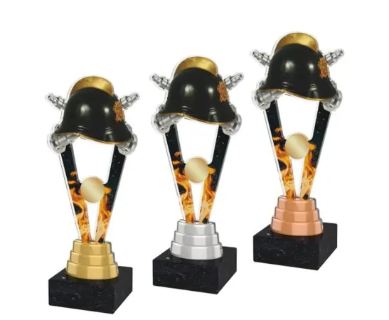 Akrylátová trofej ACUTM53 Výška cm: 25, Barva: zlato, Podstavec: černý