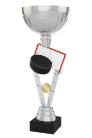 Akrylátová trofej ACUPSILVM02 | Hokej Výška cm: 35, Průměr cm: 12, Podstavec: bílý