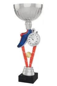 Akrylátová trofej ACUPSILVM33 | Atletika Výška cm: 35, Průměr cm: 12, Podstavec: černý