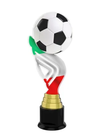 Akrylátová trofej ACTA001M72 | Fotbal Výška cm: 27, Barva: bronz